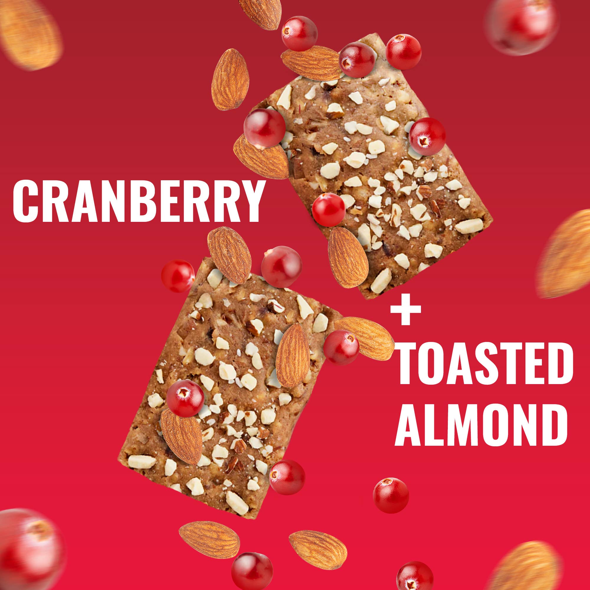 The GFB - Wholesale Snack Bar - The GFB: Cranberry Toasted Almond Protein Snack Bar5