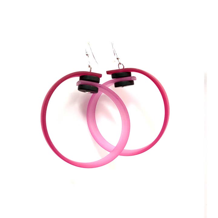 ALEX+SVET - Wholesale Hoop Earrings - ORA rubber hoop earrings ESSENTIALS line