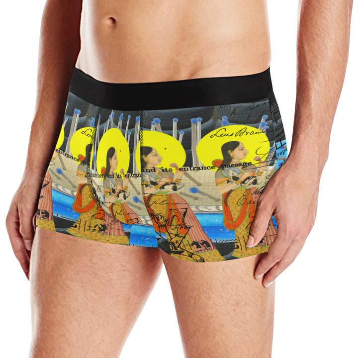 Bønes and Balløøns - Wholesale Underwear - Men's - 1, 2, 3 V Men's All Over Print Boxer Briefs