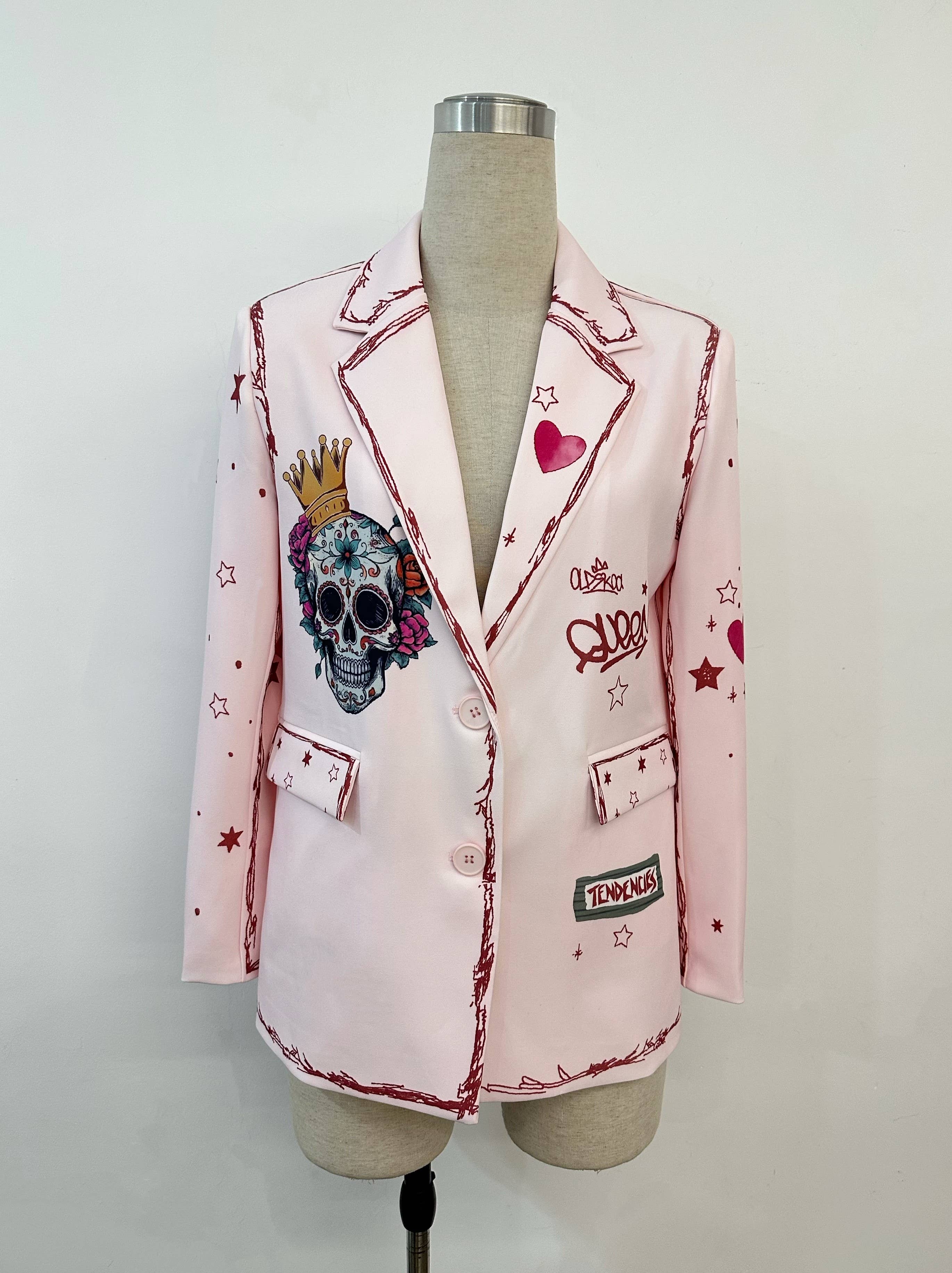 aikha - Vente Blazer – femme - Blazer à impréme (08-5767)3