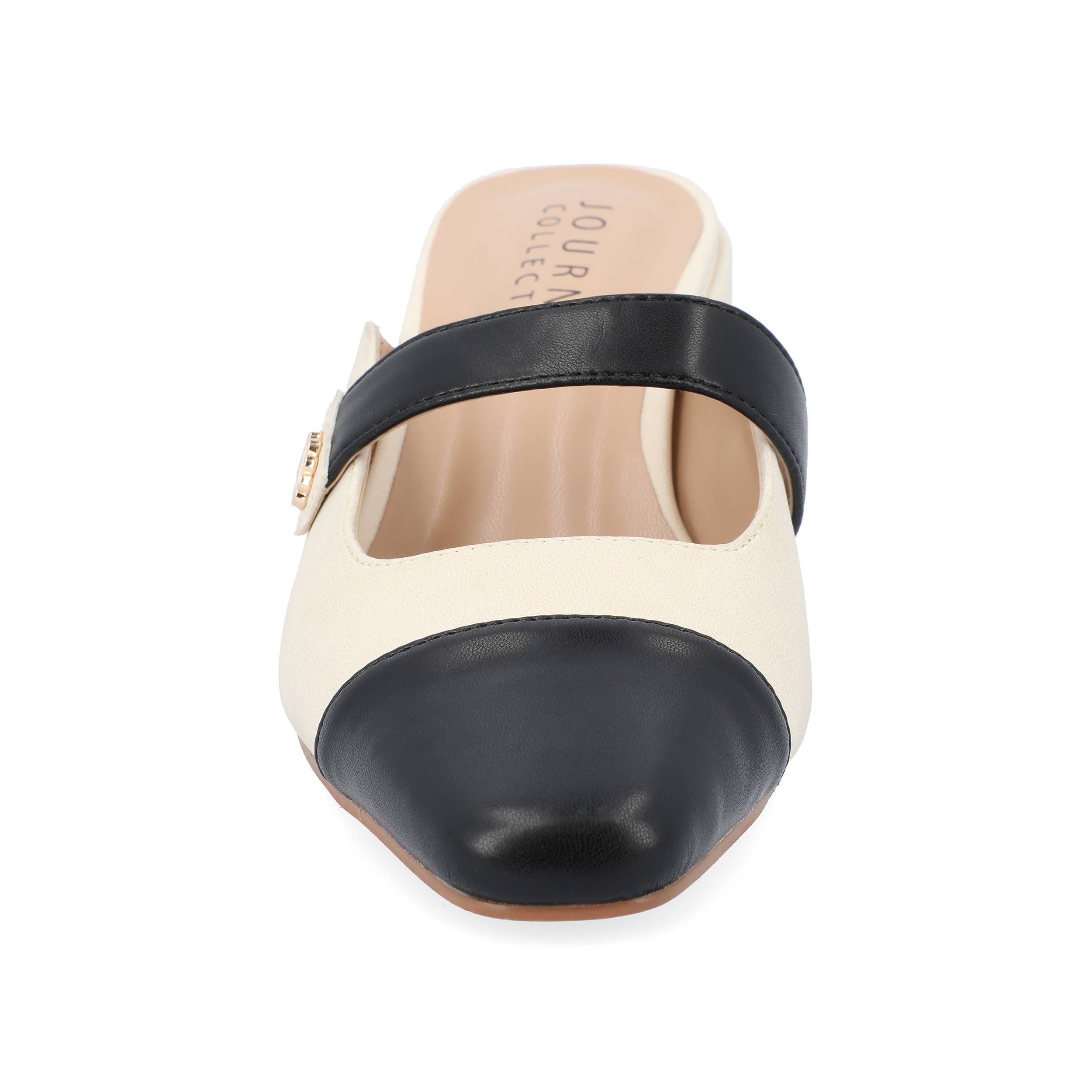 Journee - Wholesale Low Heels - Women's - Dalla Kitten Block Heels In Faux Leather9