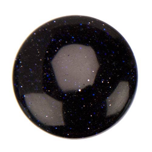 Cabochon, Blauwe goudsteen, 14mm voor wholesale door EHAWA
