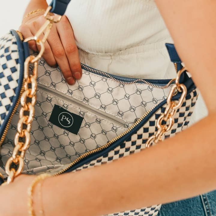 Pretty Simple - Wholesale Shoulder Bag - Women's - Sienna Slouchy Woven Shoulder Bag - TOP SELLER4