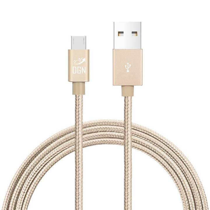DGN Gadgets - Wholesale Charging Cable - Micro USB Cable 3 ft and 10ft Long Fast Charging Cable Nylon Braided USB Android Charger3