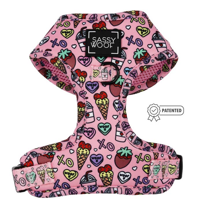 SASSY WOOF - Wholesale Pet Harness - Dog - Dog Adjustable Harness - I Chews You