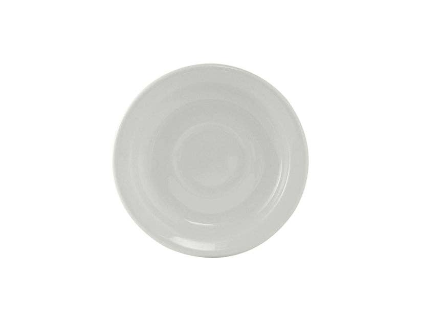 Narrow Rim Ceramic Saucer, 5.875" NR for wholesale on Faire1