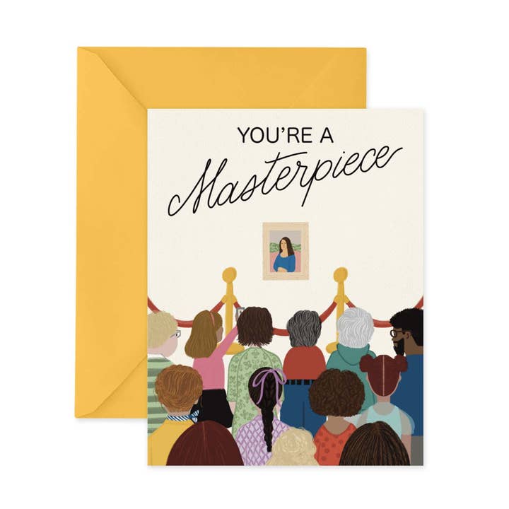 És Uma Obra-Prima - Cartão de Encorajamento por atacado de Posterity Paper