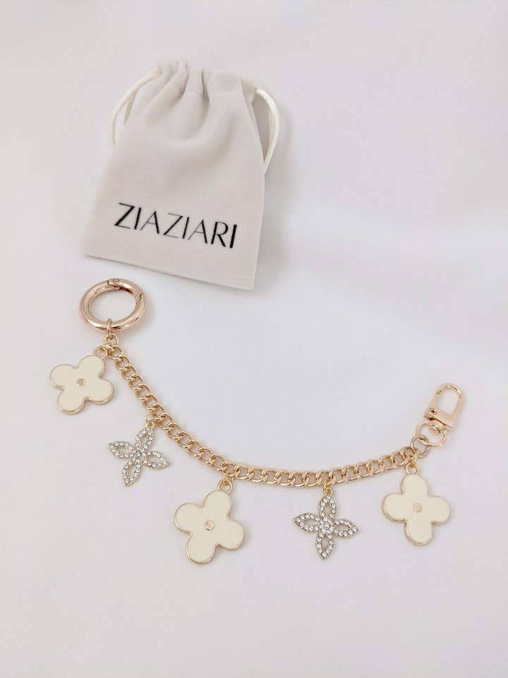 Andreas Fleur Noir Kæde Charme for engroshandel hos Ziaziari