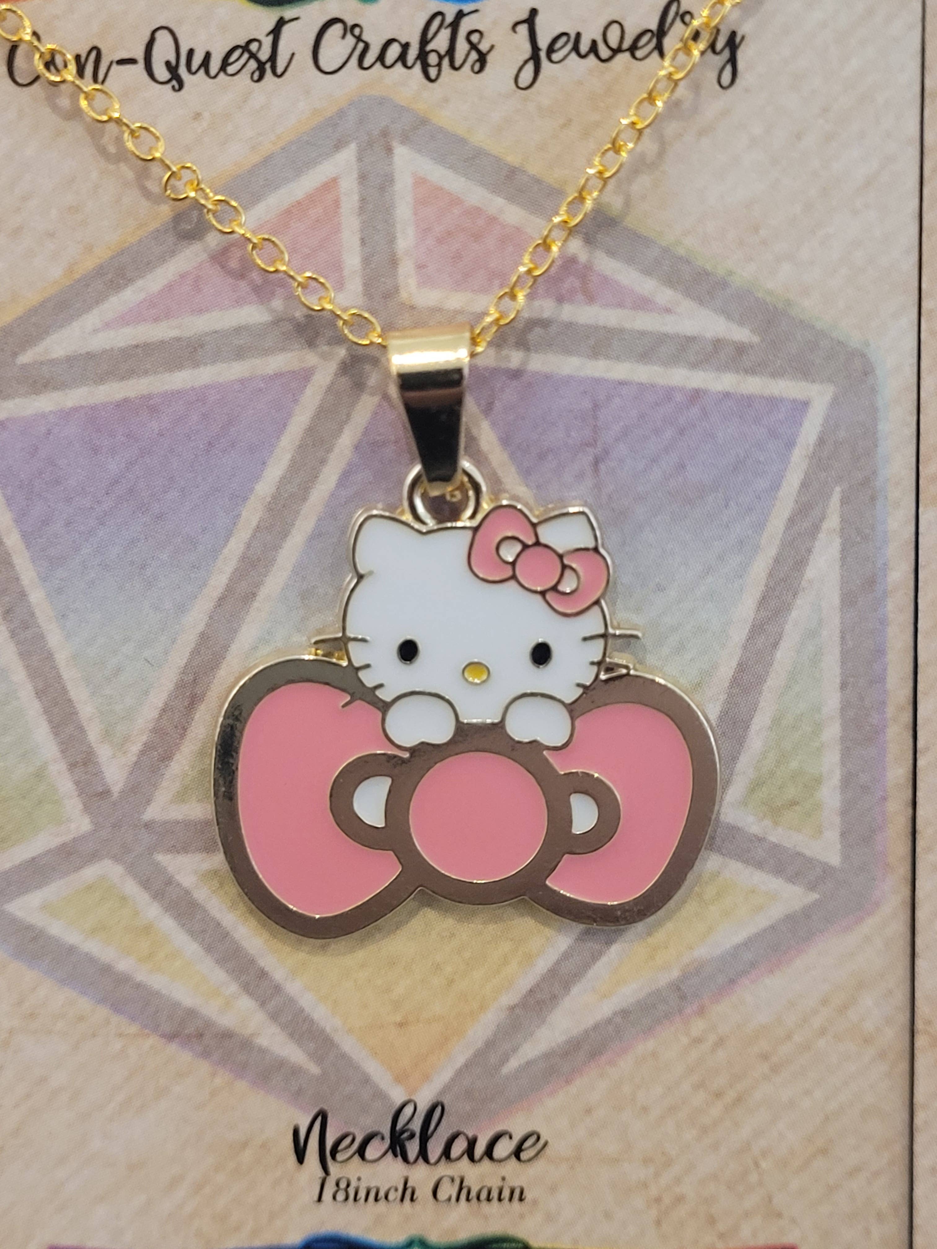 Con-Quest Crafts – Engroshandel Hængeøreringe og creoløreringe – Søde øreringe inspireret af Hello Kitty & Friends14