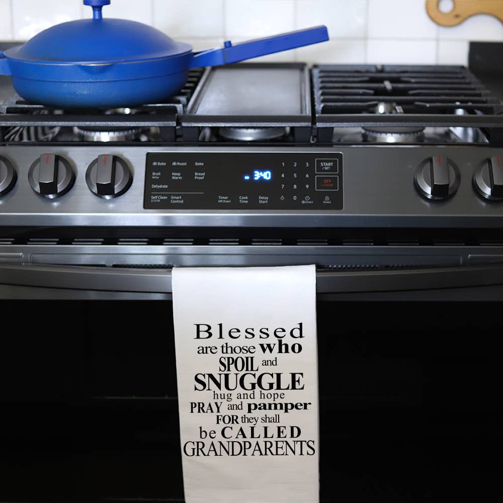 Wildwood Landing - Wholesale Tea Towel - BLESSED GRANDPARENTS - TEA TOWEL4