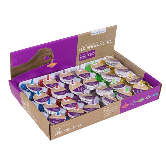 Out of the blue KG - Wholesale Classic Toy - Kids - Spinning top, Colours I,3