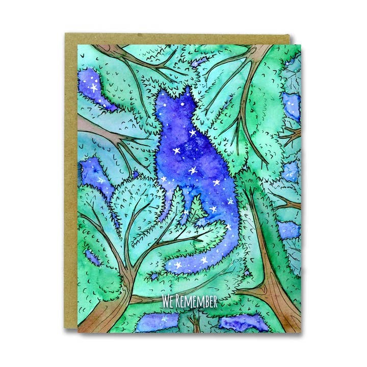 Carte We Remember pour la vente par SquidCat, Ink
