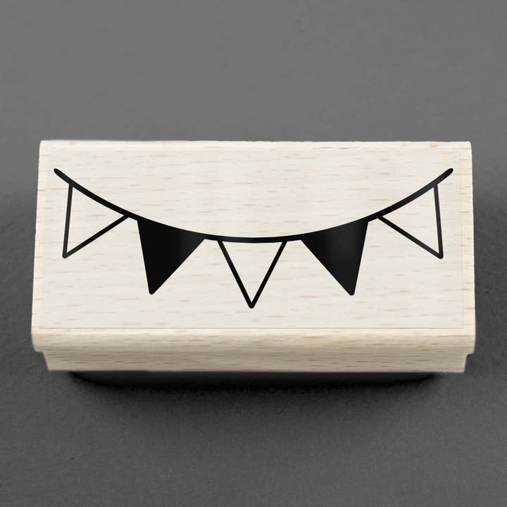 Stamp bunting 60 x 25 mm for wholesale by Merry and Bright