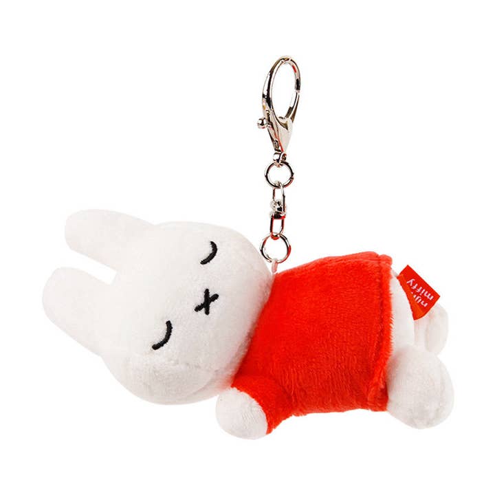 Porte-clés peluche Miffy endormie 3 modèles pour la vente par K-Wonderland