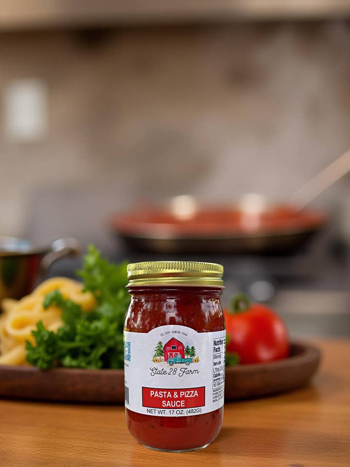 Pasta & Pizza Sauce - 17 oz for wholesale by State 28 Farm