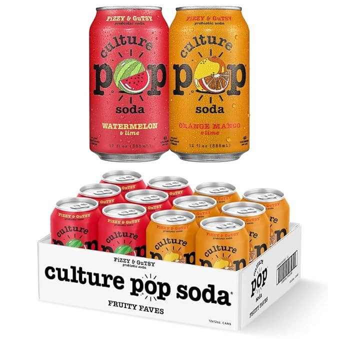 FRUITY FAVES 12pk variety for wholesale by Culture Pop Soda