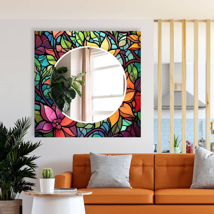 Espejo de pared de vidrio templado teñido para venta al por mayor de MyPhotostation