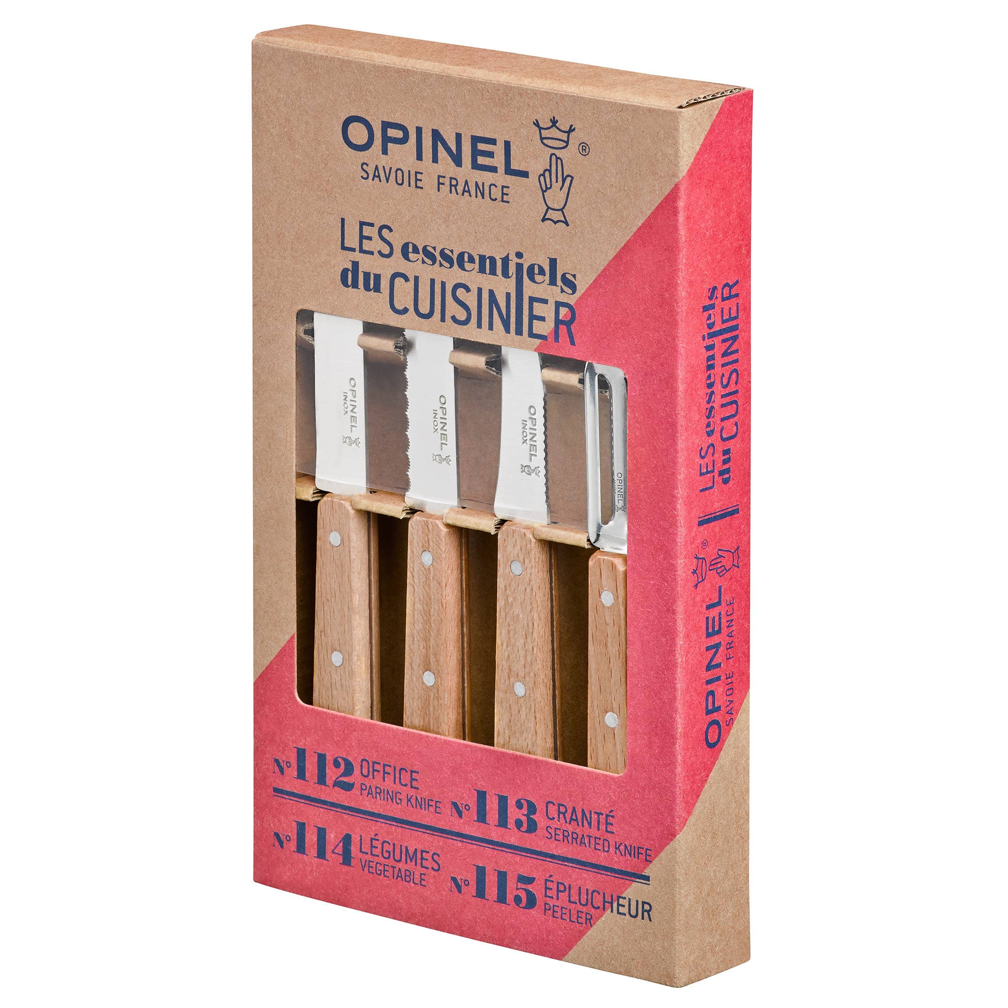 Opinel - Wholesale Knife Set - Les Essentiels Small Kitchen Knives Sets7