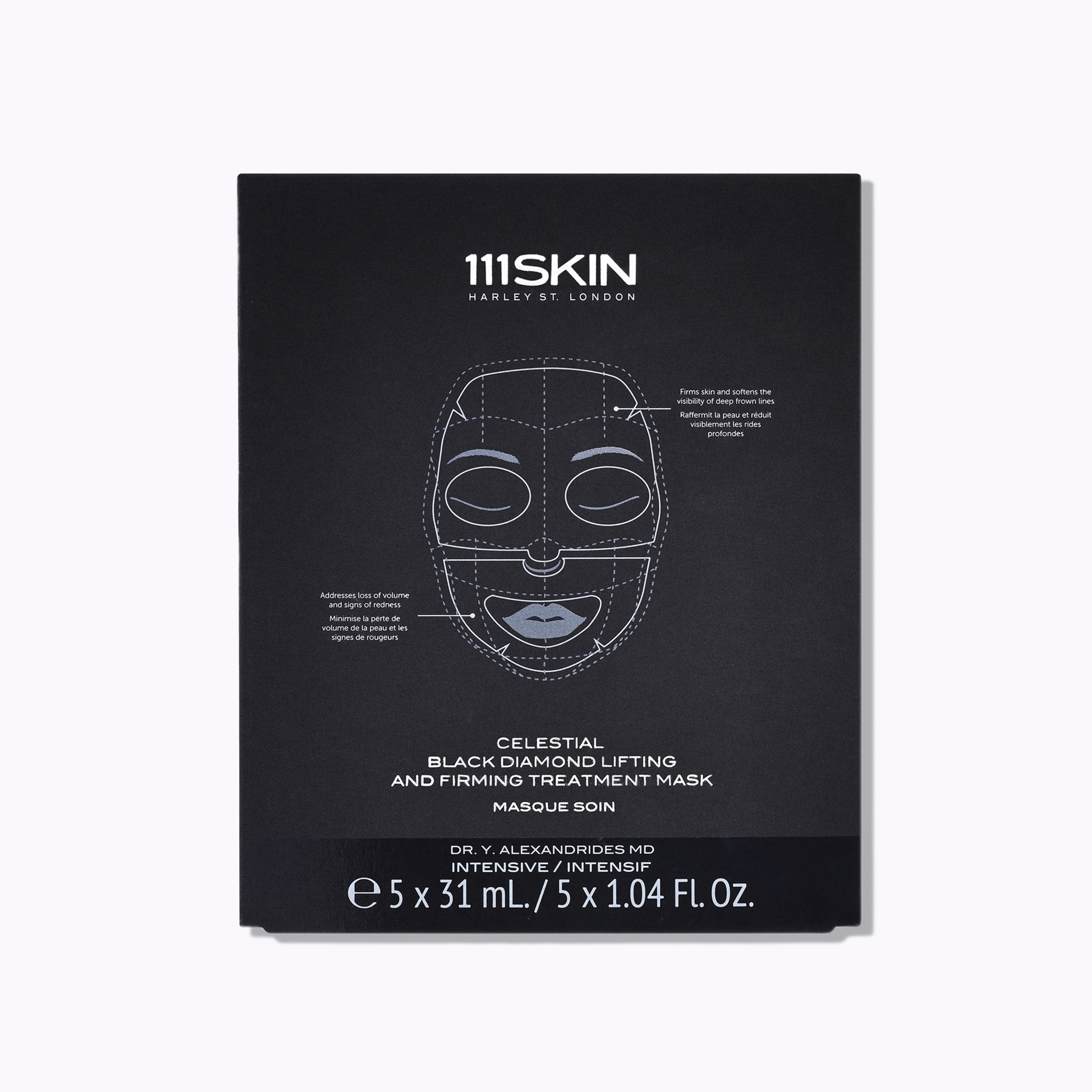 Dermstreet - Wholesale Skincare Face Mask - 111SKIN Celestial Black Diamond Lifting and Firming Face Mask0