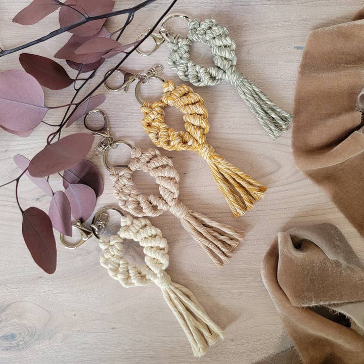 Nøglering - rund for engroshandel hos Knotty but Nice