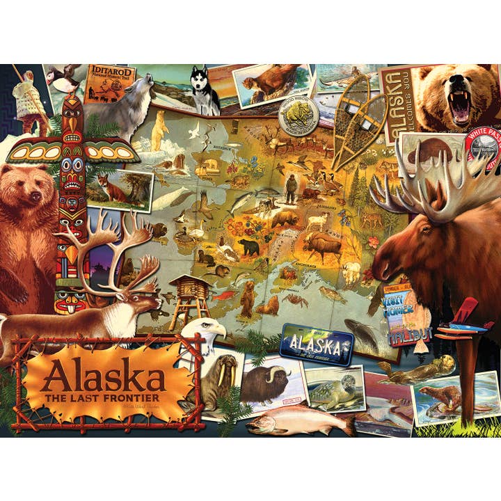 5359 Alaska La Dernière Frontière Puzzle 1000 pièces Puzzle pour la vente par SunsOut