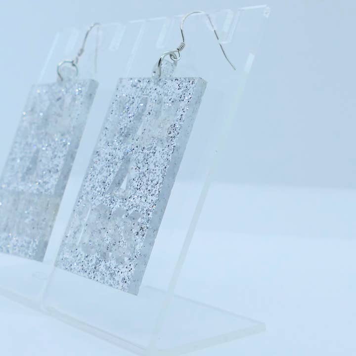 DO YOU EAR ME - Wholesale Dangle Earrings - Glitter earrings "I am a bitch / I am a boss"7