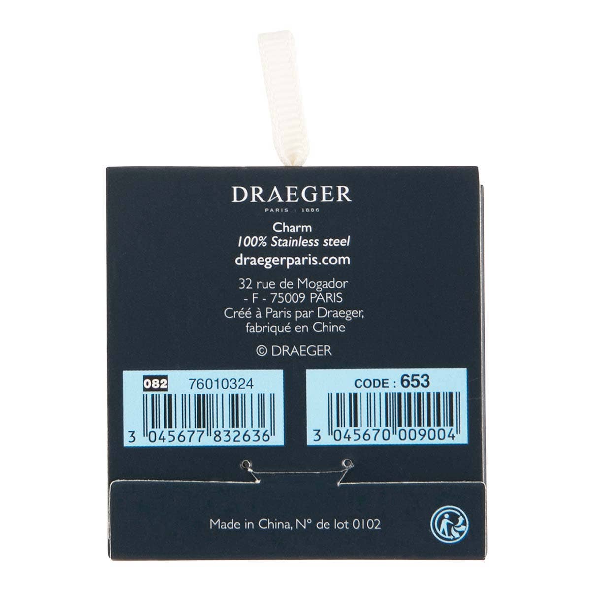 Draeger Paris - Wholesale Individual Charm/Pendant - Initial Charm - Z2