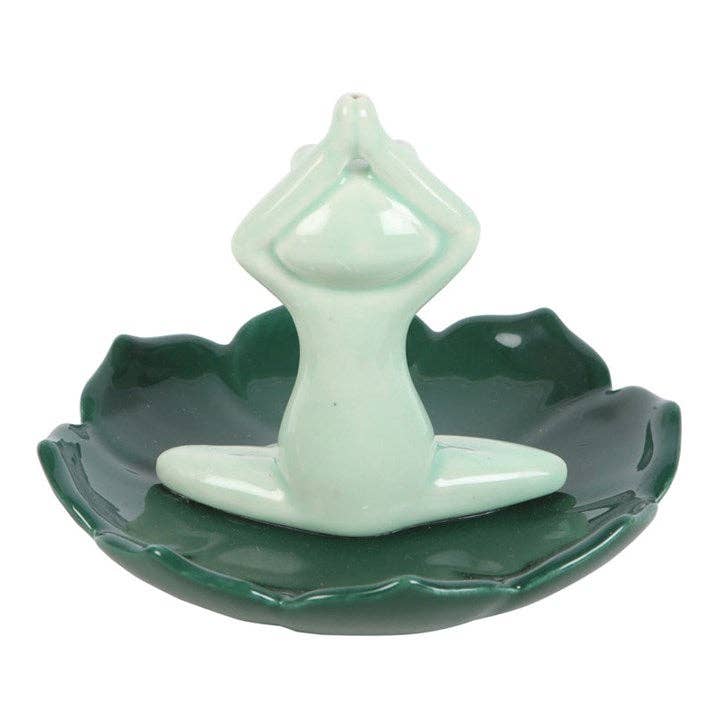 Something Different Wholesale - Wholesale Incense Holder - Yoga Frog Incense Stick Holder