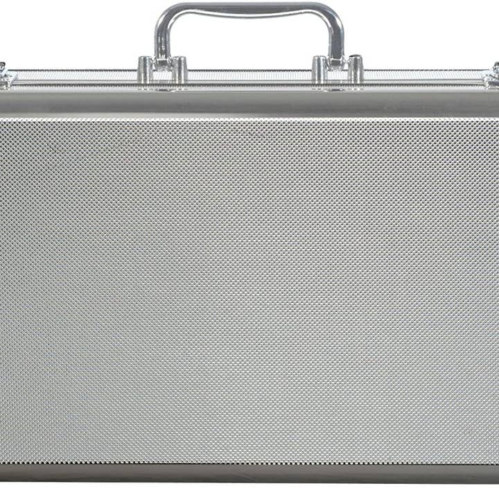 Wood Expressions - Wholesale Board Game - Deluxe American Mahjong in a Silver Aluminum Case1