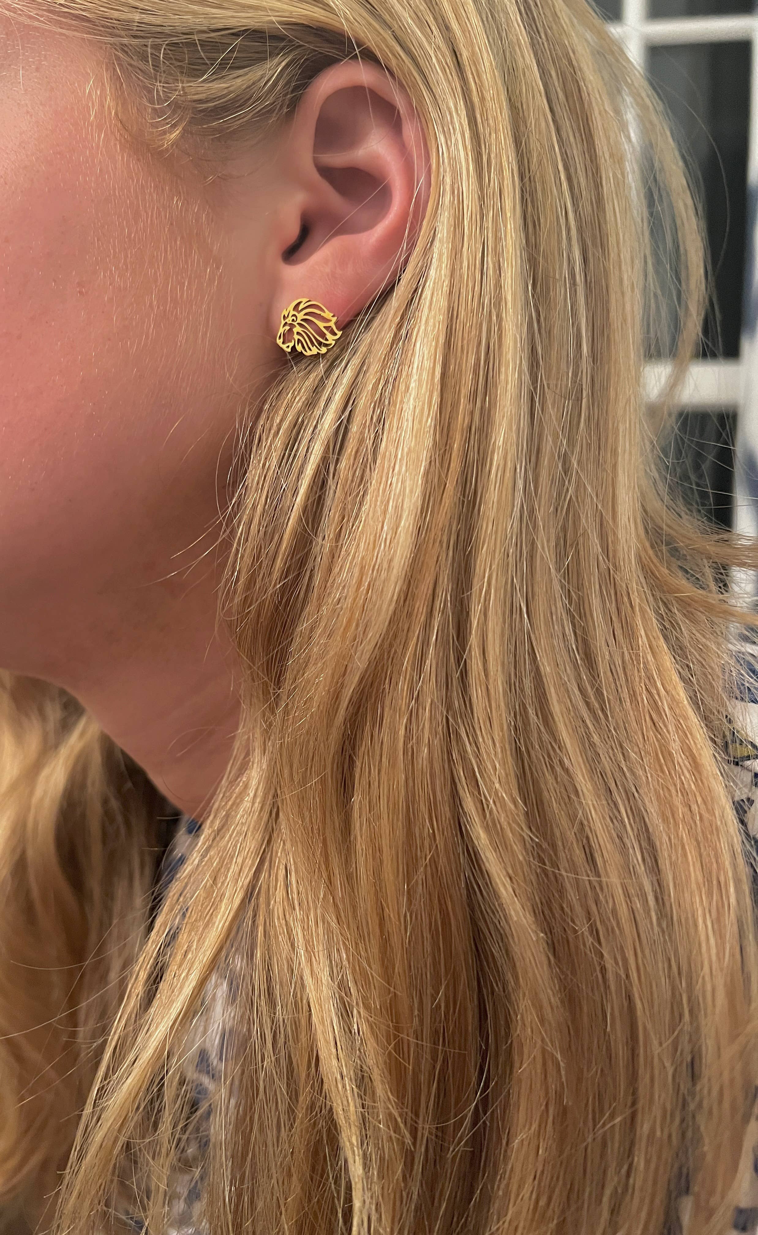 Steele Sloan Designs - Wholesale Stud/Post Earrings - Alpha Delta Pi Sorority Alphie" Earrings  ADPi Bid Day Gift1