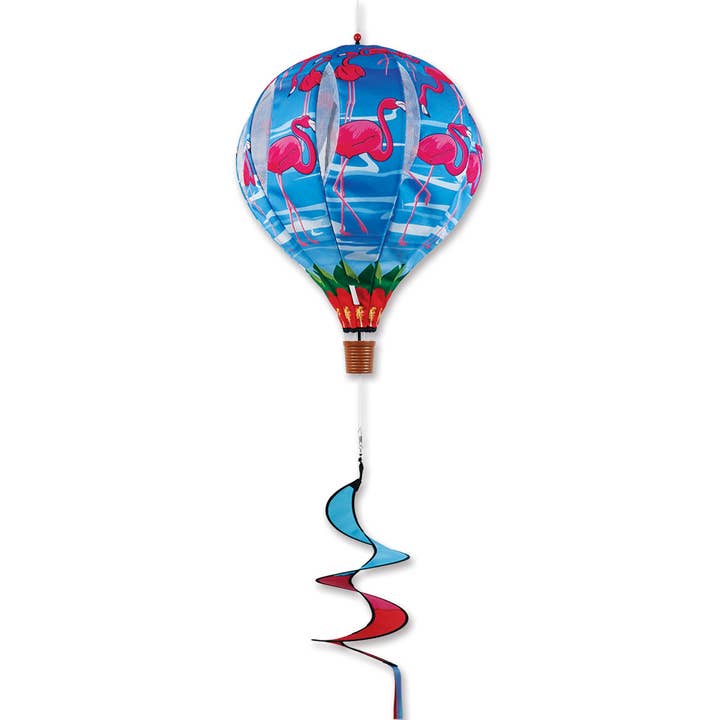 22 in. Pop-Open Balloon - Beach Flamingos for wholesale by Premier Kites & Designs