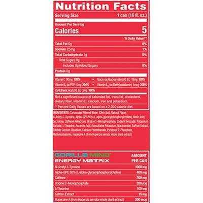 Campus Protein - Wholesale Sports/Energy Drink - Gorilla Mind Energy Drink20