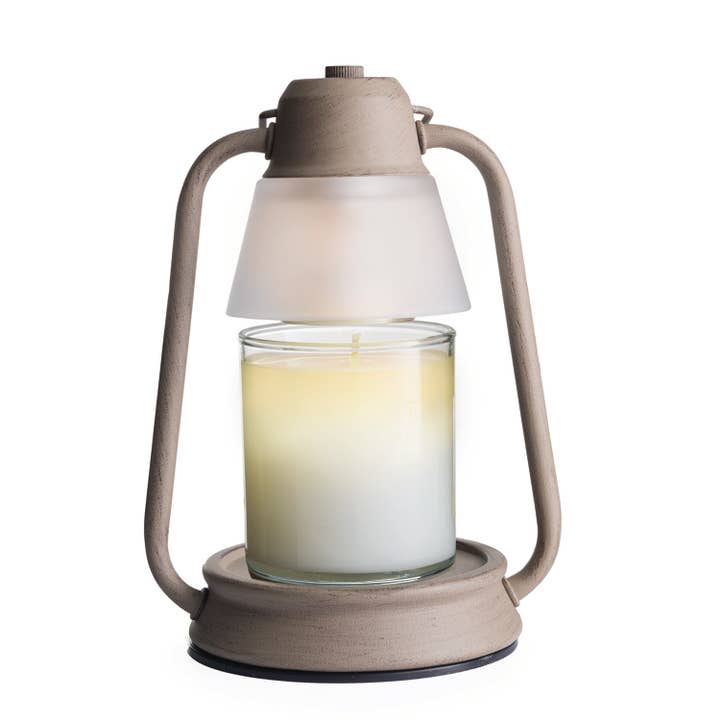 Candle Warmers Etc. Duftlampen & Kerzen - Wholesale Wax Warmer - CANDLE WARMERS® BEACON lantern for small scented candles, taupe