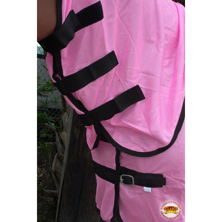 HILASON - Wholesale Horseback Riding Gear - 66-84" Uv Protect Mesh Bug Mosquito Horse Fly Sheet Summer