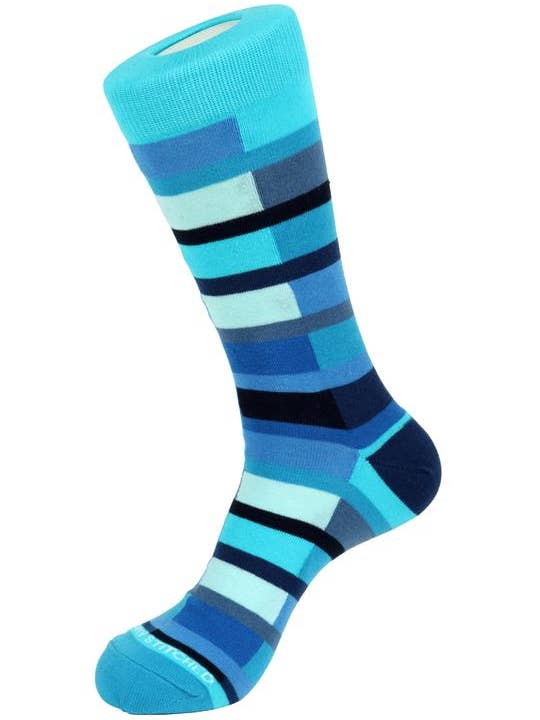 Stripe Switch Socks for wholesale by Unsimply Stitched