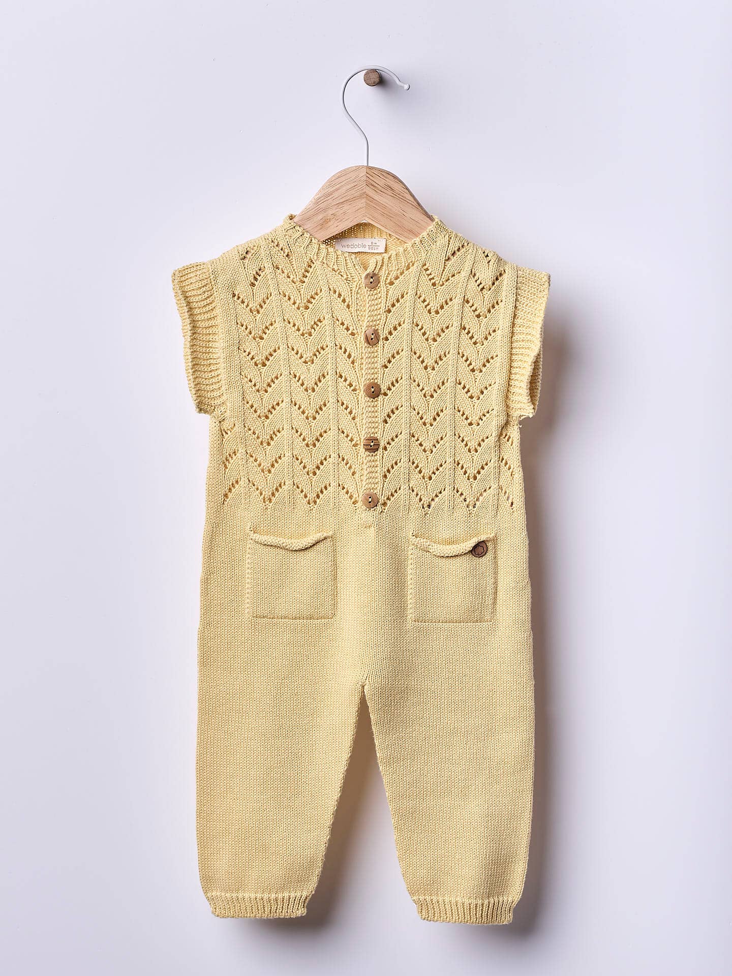 Wedoble: sustainable children's fashion - Wholesale Jumpsuit - Baby - Jumpsuit knitted in organic cotton | SUMMER IN THE VILLAGE4