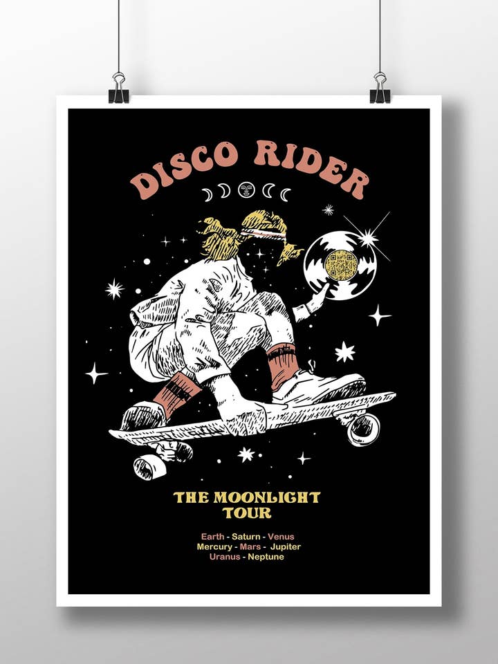 Affisch Disco Rider för wholesale av Ocean Park