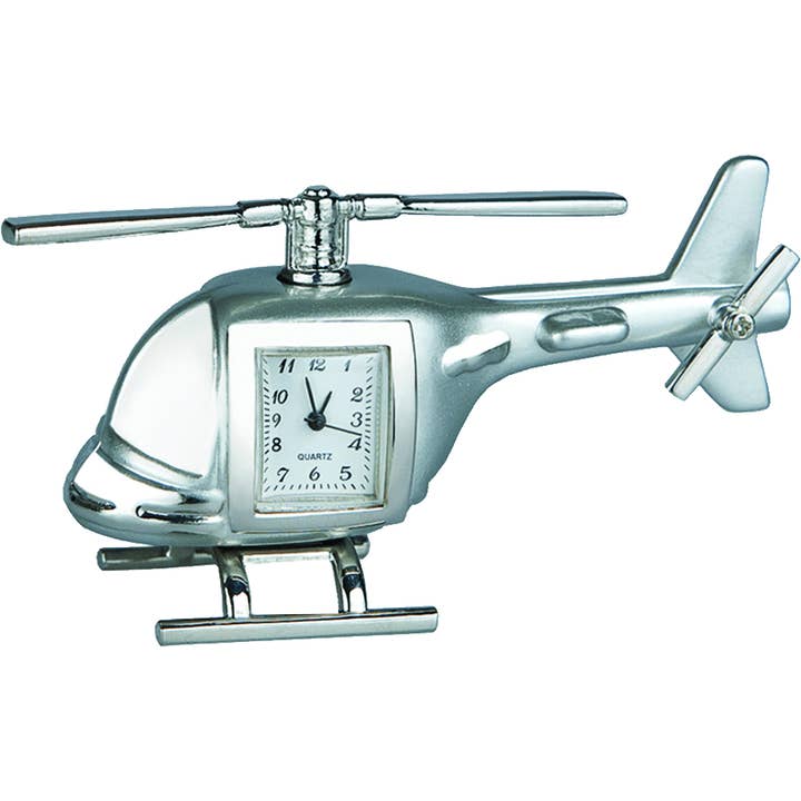 sanis enterprises, inc - Wholesale Desk Clock - Helicopter Clock