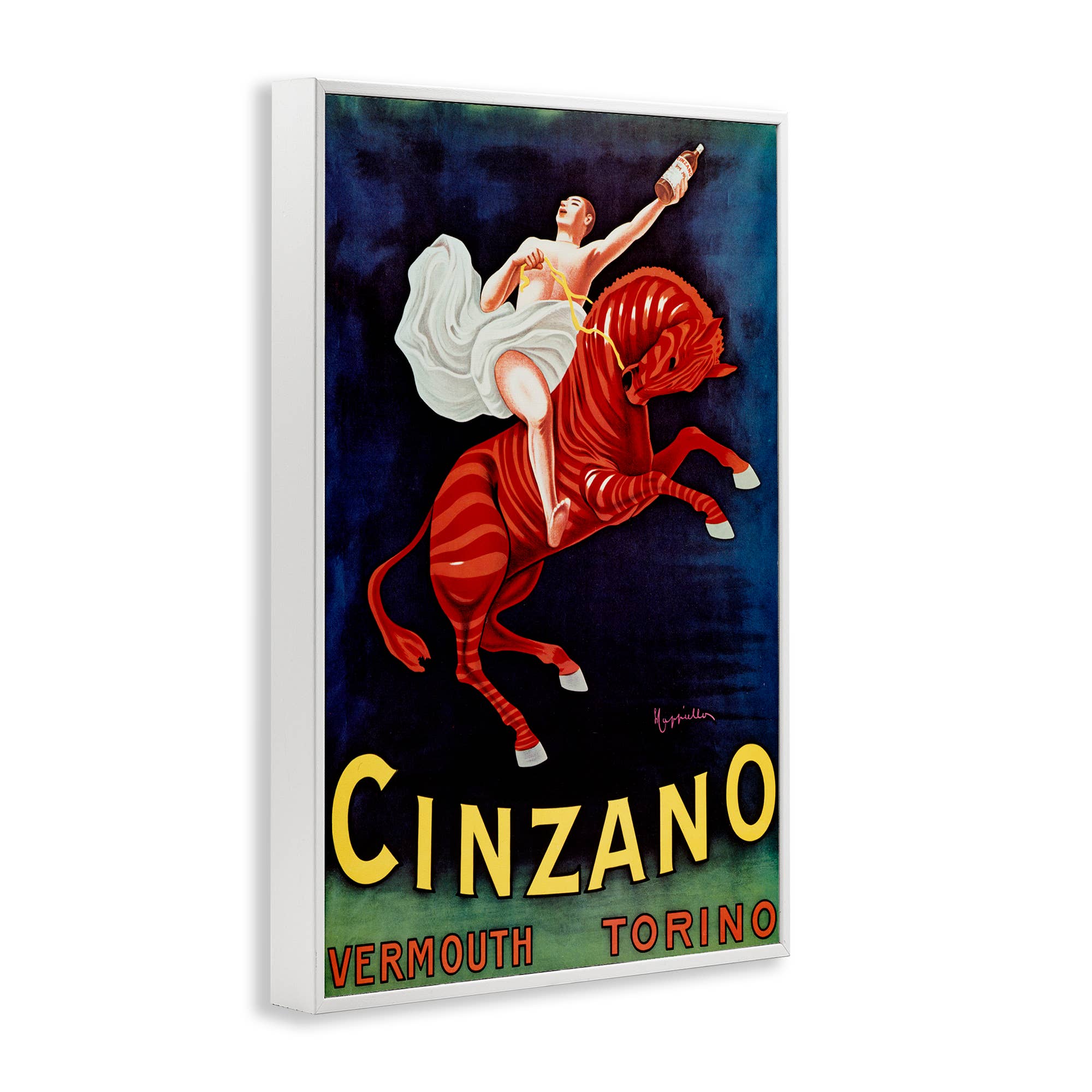 Stupell Industries - Wholesale Wall Sign - Cinzano Wine Advertisement - Framed Wall Art15