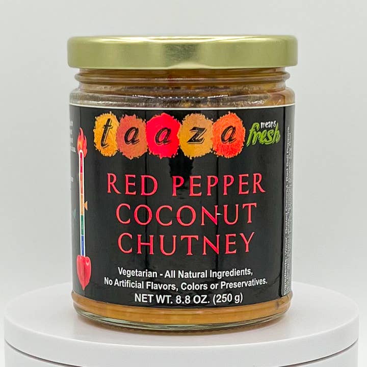 Red Pepper Coconut Chutney for wholesale by Ayurveg | NudeVeg Pickles