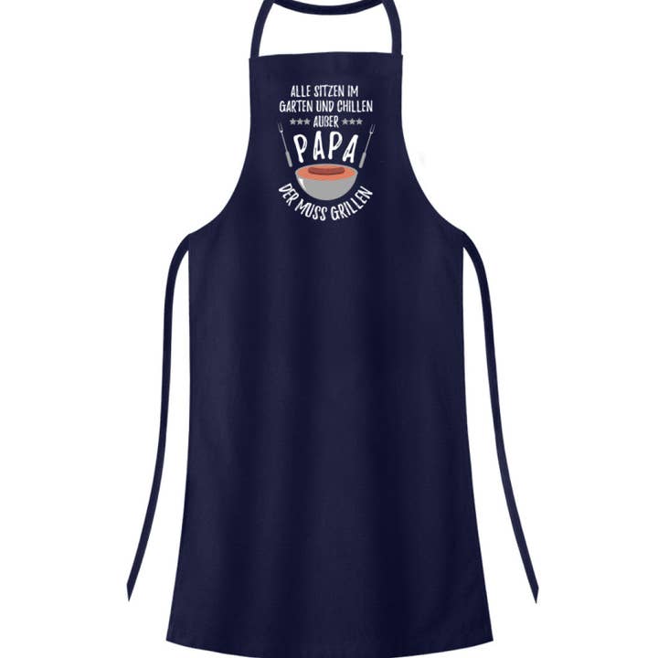 GARTENFAN - Wholesale Apron - Papa Must Grill - Premium BBQ Apron2