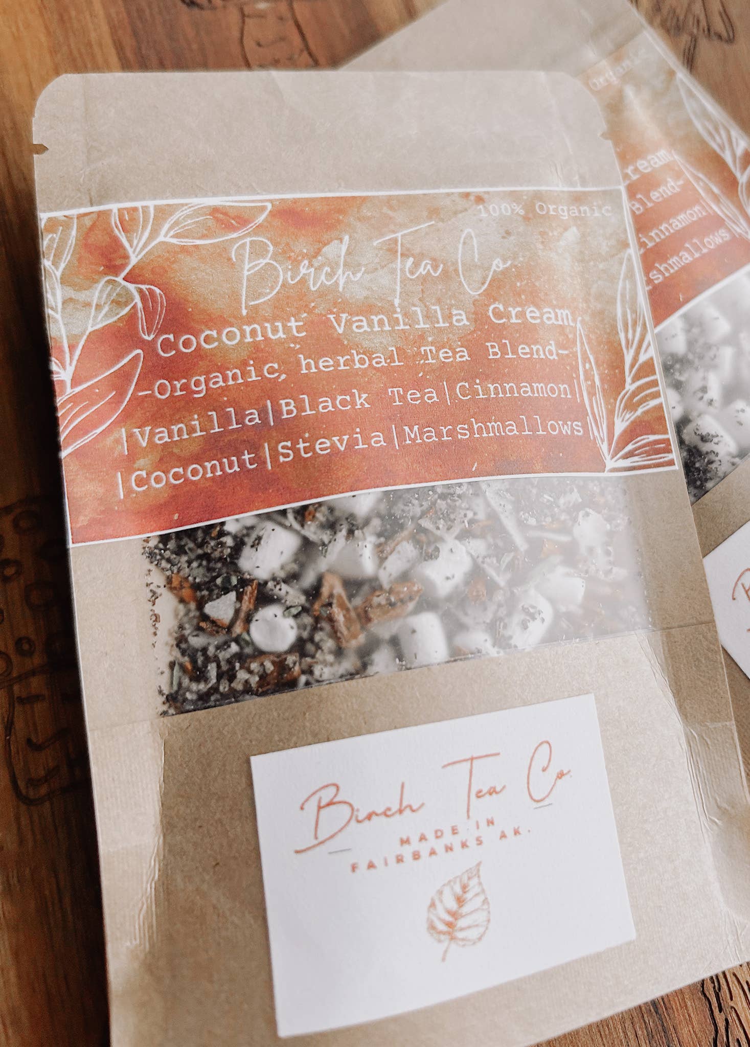 Birch Tea Co. - Wholesale Loose Tea - Coconut Vanilla Cream - Black Tea Loose Leaf Tea Blend7