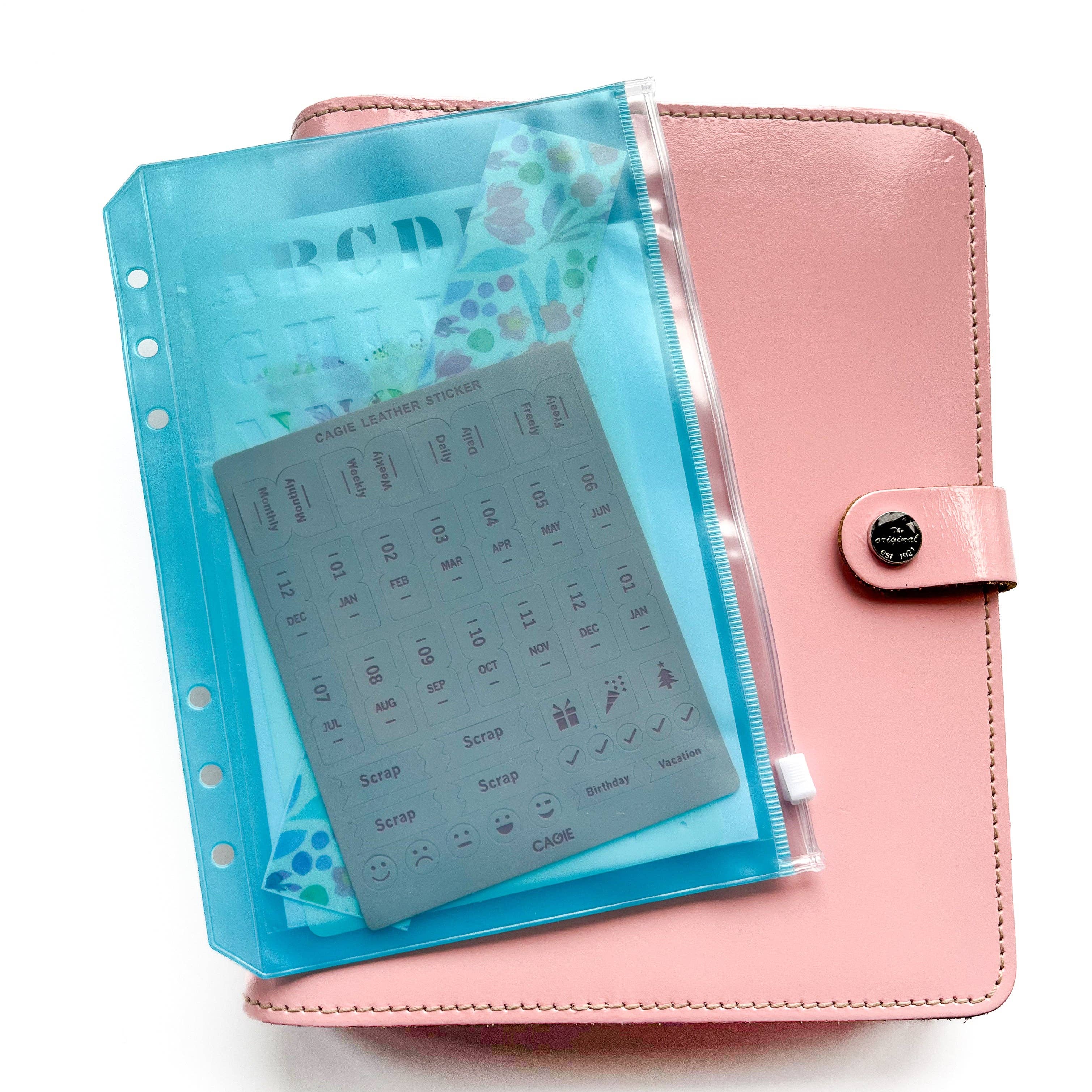 Journal Junkies - Wholesale Binder - A5 Binder Zipper Envelopes | Perfect for Cash Stuffing and Document Storage!9