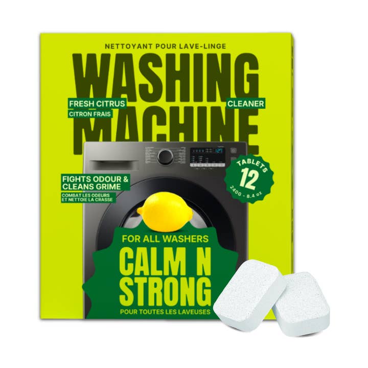 Reinigingstabletten voor de wasmachine, 12 stuks voor wholesale door ALL DISTRICT JEANS Inc.