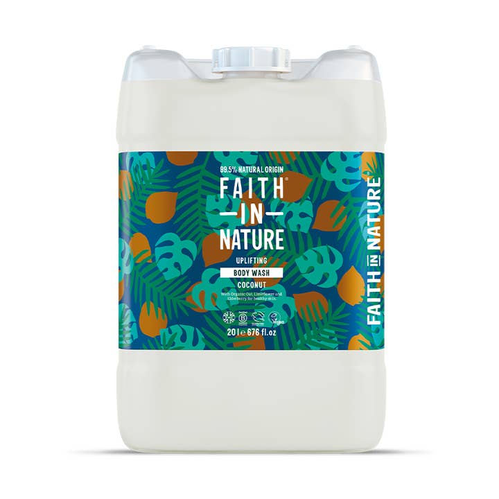 Coconut Body Wash - 20L for wholesale by Faith in Nature