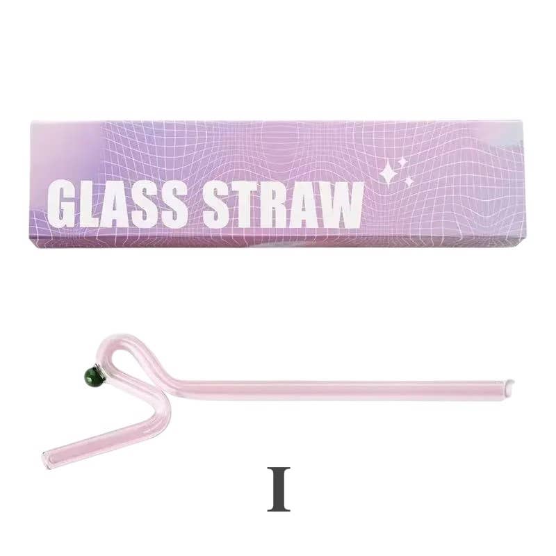 IVORE.GROUP (We cover All Import duty) - Vente Paille - Pailles en verre au design artistique coloré8