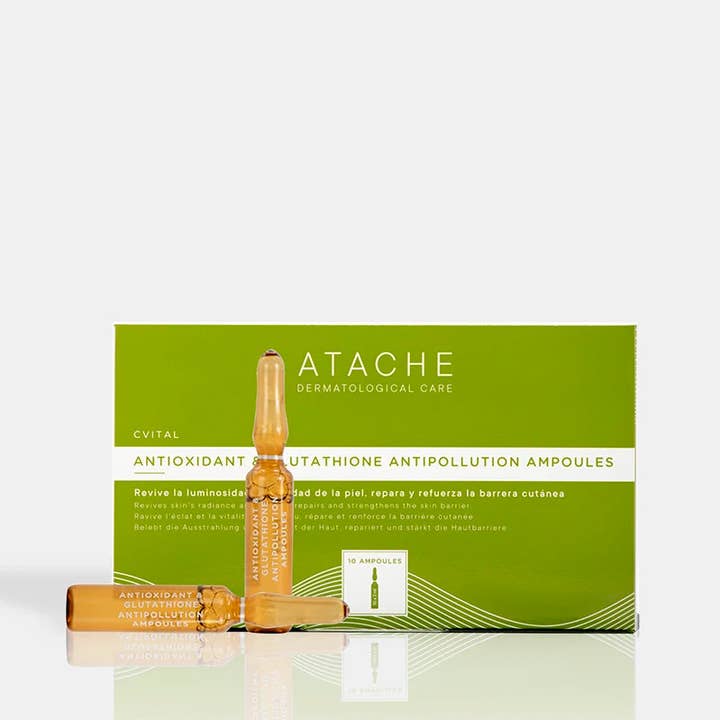 Ampoules Antioxydantes & Glutathion Antipollution ATACHE pour la vente par Andbeaut