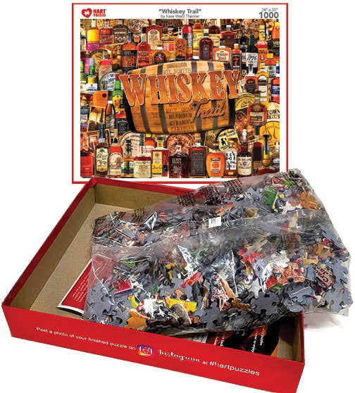 Hart Puzzles - Vente Puzzle – adulte - La Route du whisky par Kate Ward Thacker2