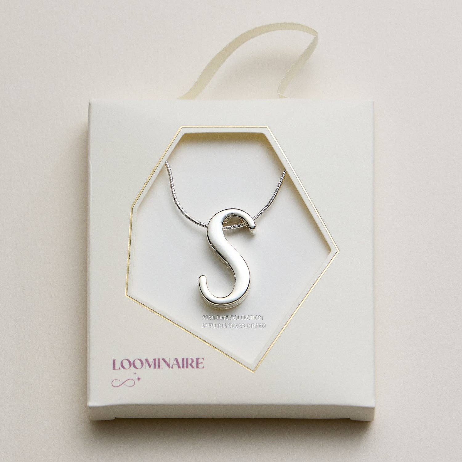 Frem - Wholesale Pendant/Charm Necklace - A Set of 16 Letters Gold Dipped Necklace – Gold & Silver Alphabet Charm Jewelry92