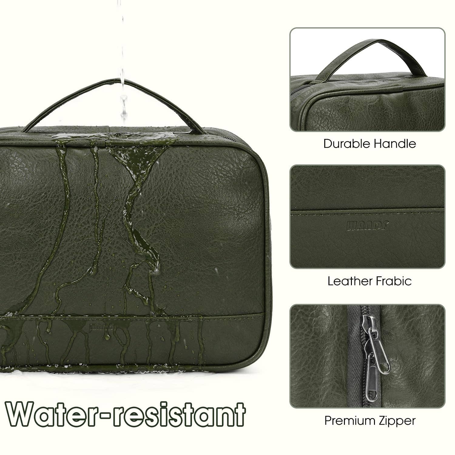 wandf – Großhandel Kosmetiktasche – Unisex – Kosmetiktasche Dopp Kit Rasierbeutel mit 4 Fächern, Unisex17